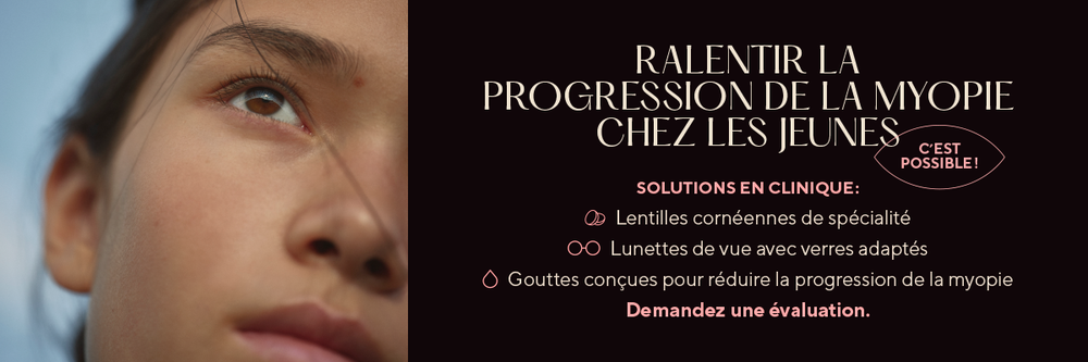 verres de contact pour la myopie
