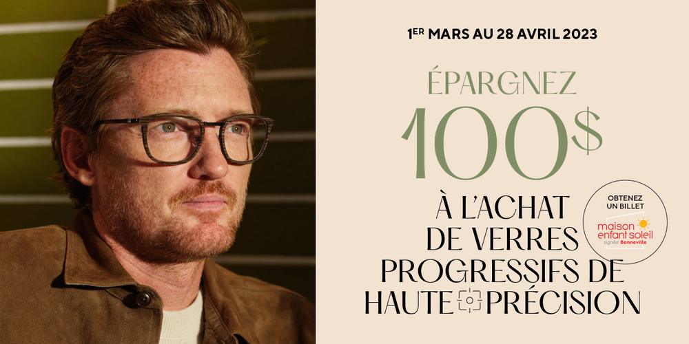 promotion lunettes et foyers progressifs